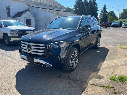 Mercedes-Benz GLS 450 4MATIC 2024, чёрный кроссовер
