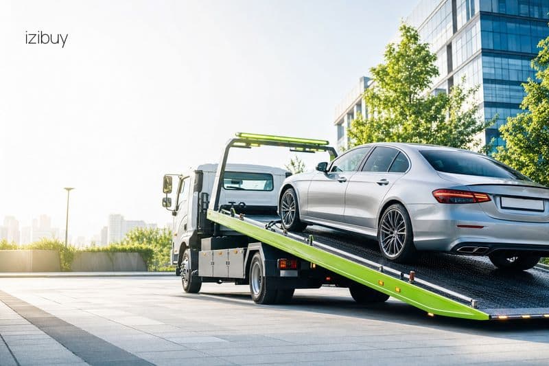 Автомобиль на эвакуаторе — транспортировка авто